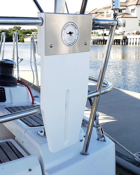 Marine outboard motor engine rail mounting bracket – 1" rail – 1 inch rail